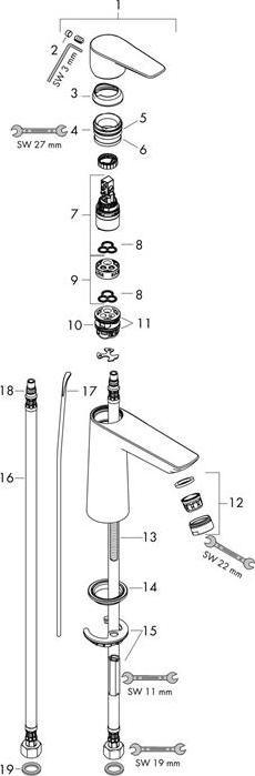 Produktbild hansgrohe Talis E Chrom