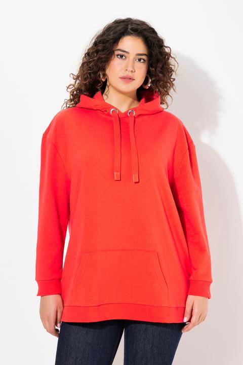 Produktbild Ulla Popken Hoodie, Schriftmotiv, Oversized, Kapuze, Langarm (50, 52)