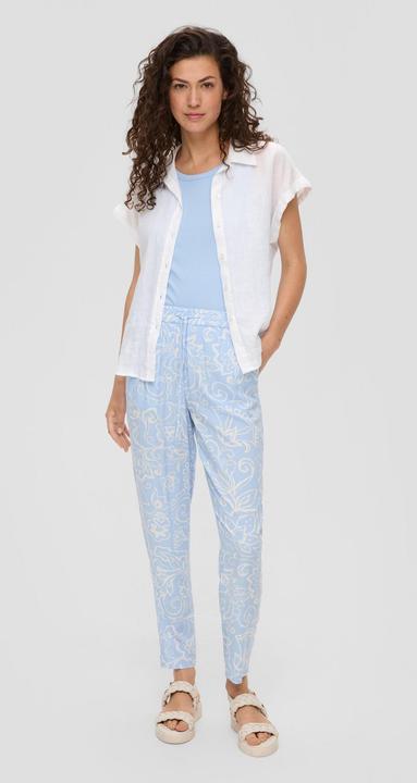 Produktbild S.Oliver Hose Jogpants aus Viskose mit All-over-Print (36)