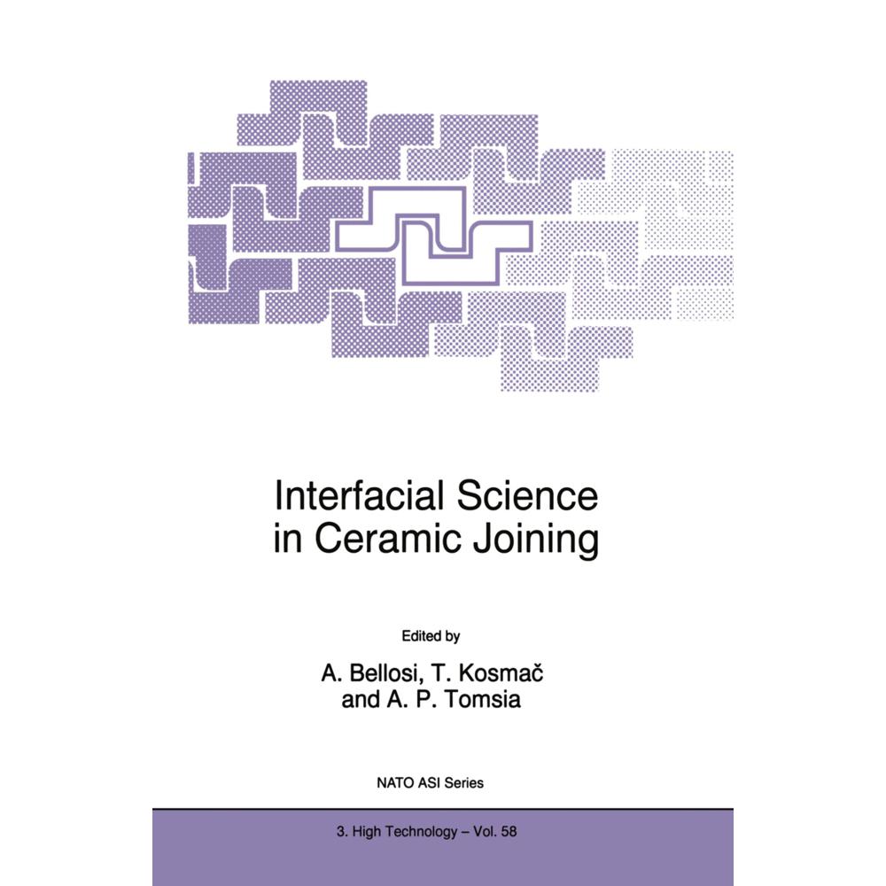 Interfacial Science in Ceramic Joining, Fachbücher von Tomaz Kosmac, Antoni P. Tomsia, Alida Bellosi