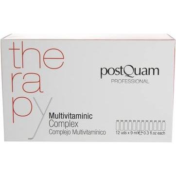 Postquam, Haaröl + Haarserum, Multivitaminkomplex (12 Fläschchen x 9 ml) (9 ml)