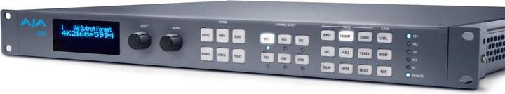 Image du produit AJA FS4 - Convertisseur vidéo actif - gris - 4096 x 2160 - - - 525i,625i,720p,1080i,108