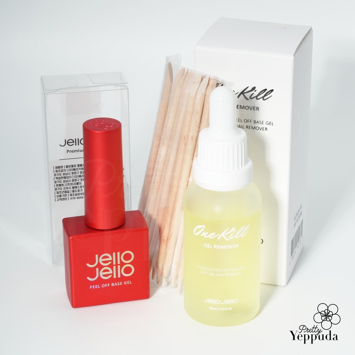 Jello Jello One Kill Remover + Peel Off Base Set