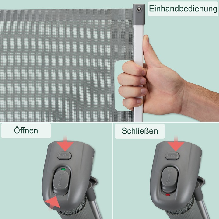 Actual product image Relaxdays Door safety gate (70 cm)
