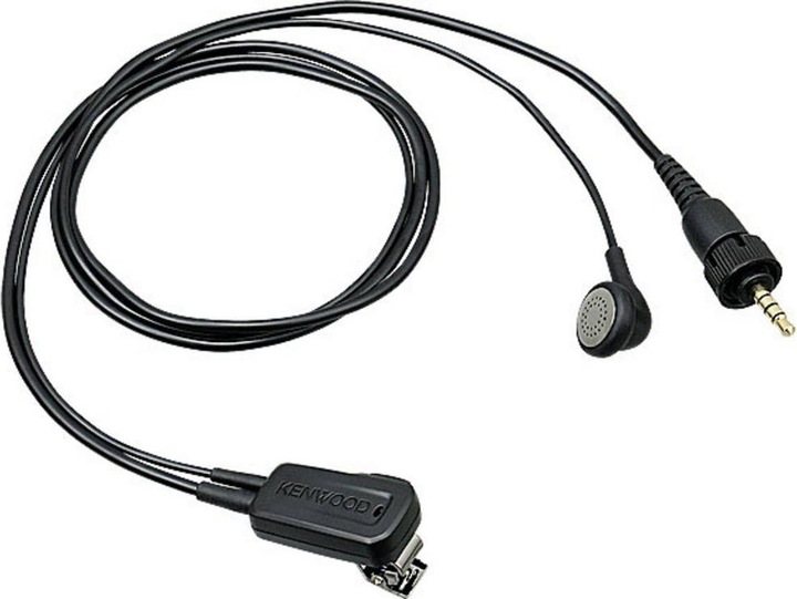 Produktbild Kenwood Ohrhörer und Mikrofon-/PTT-Kombination mit Clip, 1PIN Plug