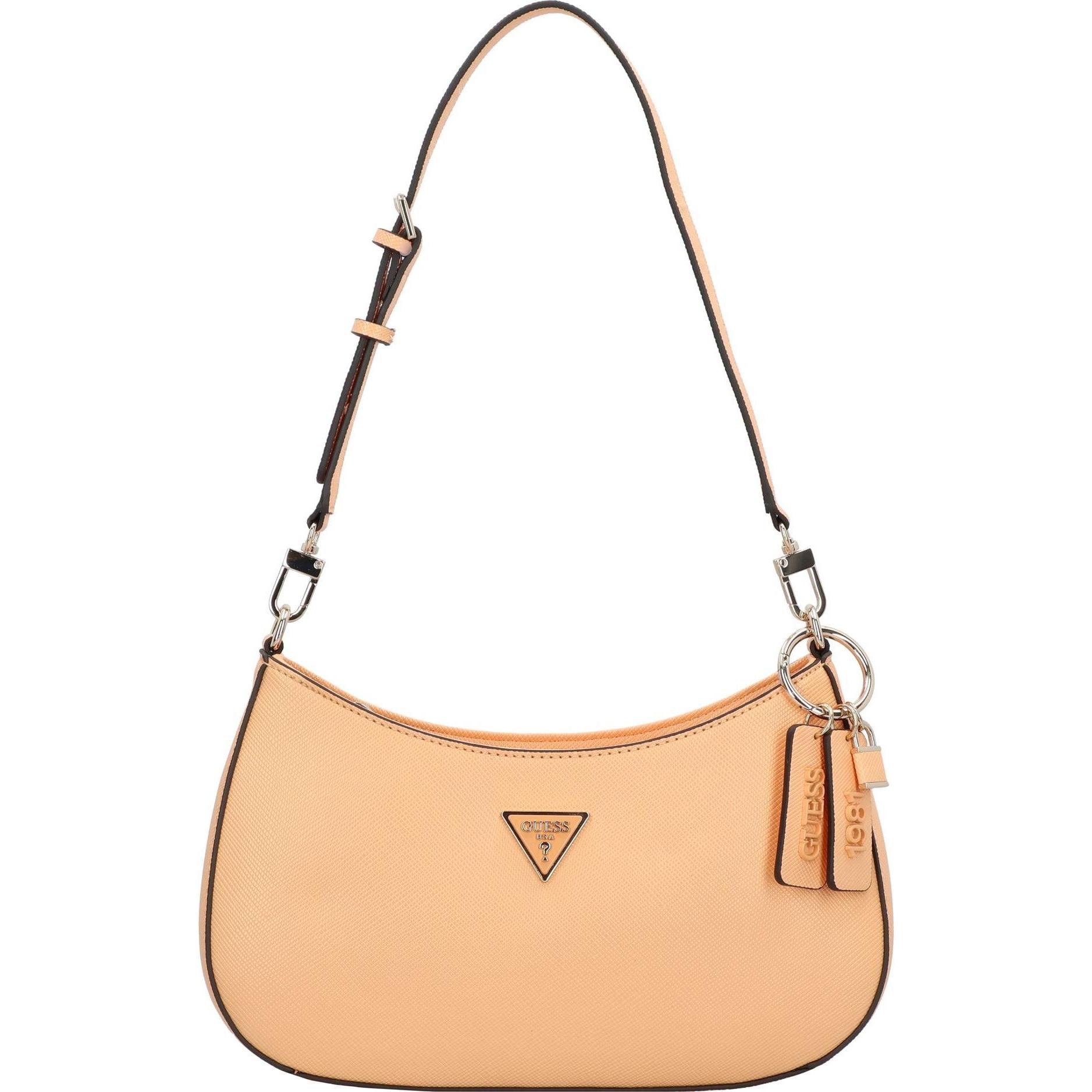 Guess, Handtasche, Noelle Schultertasche 29 cm, Orange