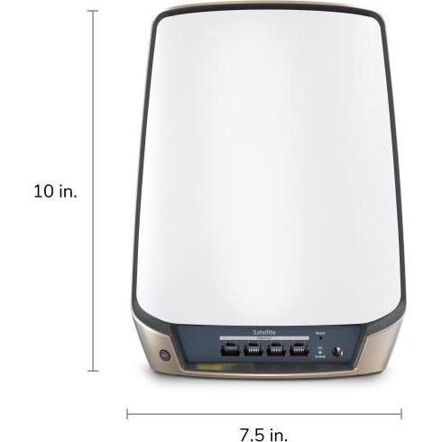Thumbnail - Netgear Orbi RBS860 - Mesh Satellit, Router, Weiss
