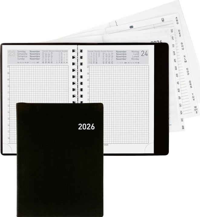 Image du produit Biella Agenda trimestriel Technikus 4 (Anglais, Allemand, Français, Italien)
