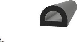 Productafbeelding RS PRO EPDM Zelfklevende spons Bubble 8mmx 6mm