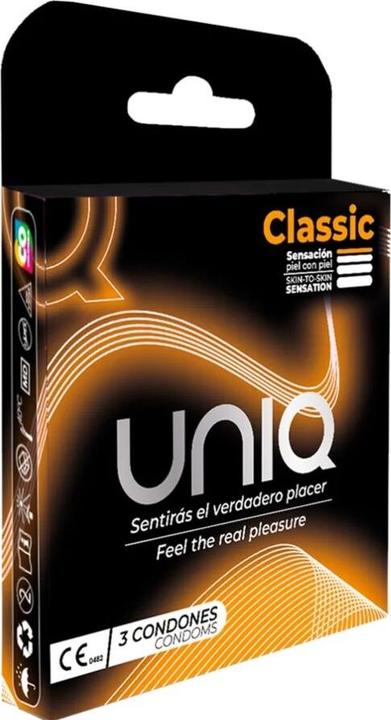 Produktbild Uniq Classic Latexfreie Kondome 3 Einheiten (3 Stk.)