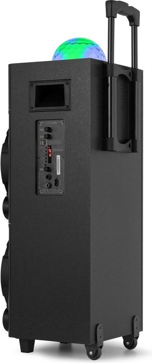 Actual product image Fenton Karaoke set - LIVE290 Party speaker met microfoons en discolamp - Met Bluetooth