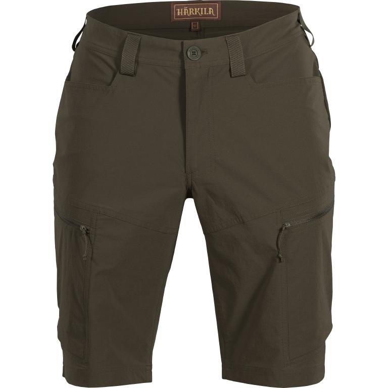 Härkila, Herren, Outdoorhose, Trail Shorts (56), Grün, 56