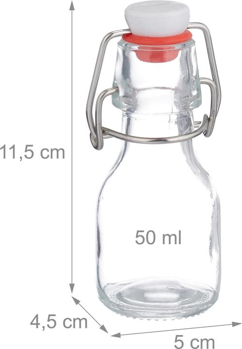 Produktbild Relaxdays Flaschen Set (30 Stk., 0.05 l)