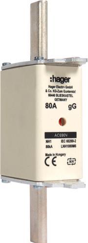 Produktbild Hager LNH1080M6 (80 A)