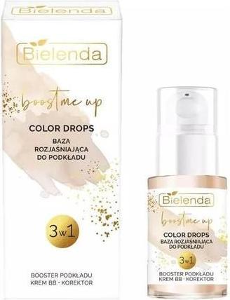 Immagine prodotto Bielenda Boost Me Up Colour Drops 3in1 Brightening Foundation Base 30ml