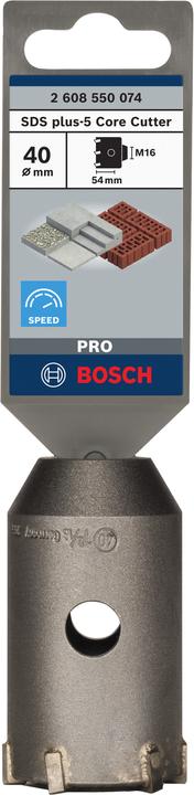 Produktbild Bosch Professional Zubehör PRO SDS plus-5 Core Cutter, 40 x 50 x 72 mm (40 Millimeter)