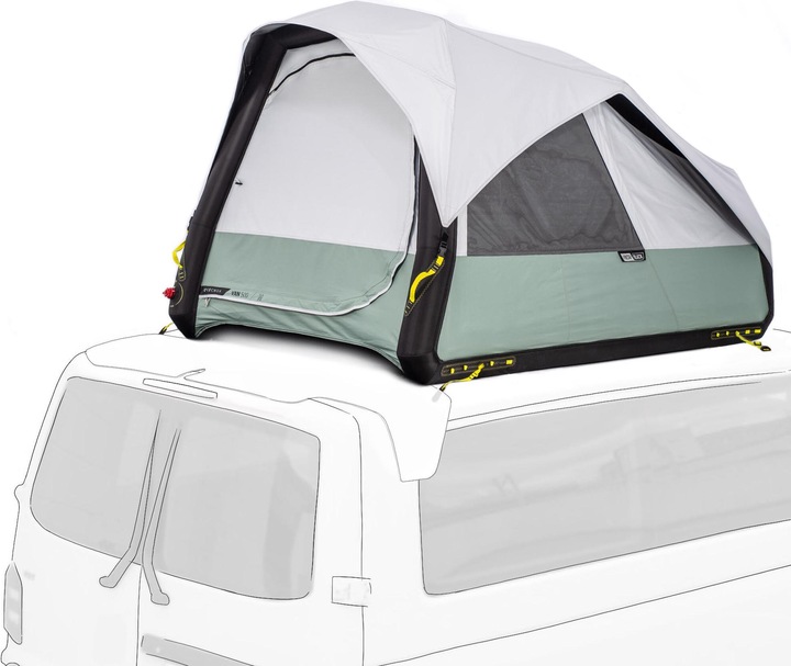 Actual product image Quechua VAN 500 FRESH AND BLACK 2P (Roof tent, 24 kg, 2 persons)