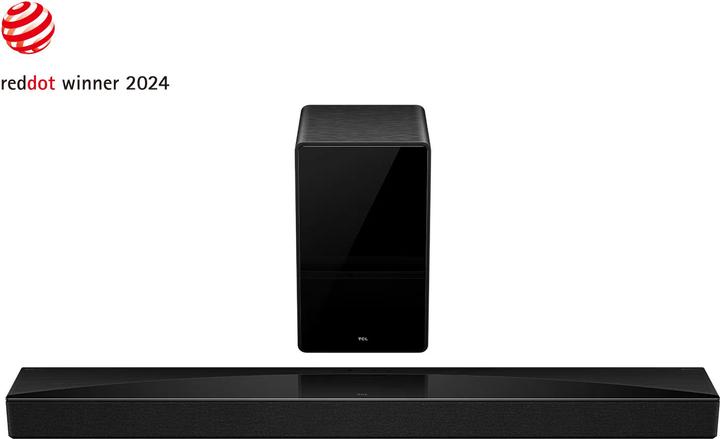 Immagine prodotto TCL Soundbar Q75H 5.1.2 canali, Dolby Atmos con Subwoofer integrato, 780W (620 W, 5.1.2 Canale)