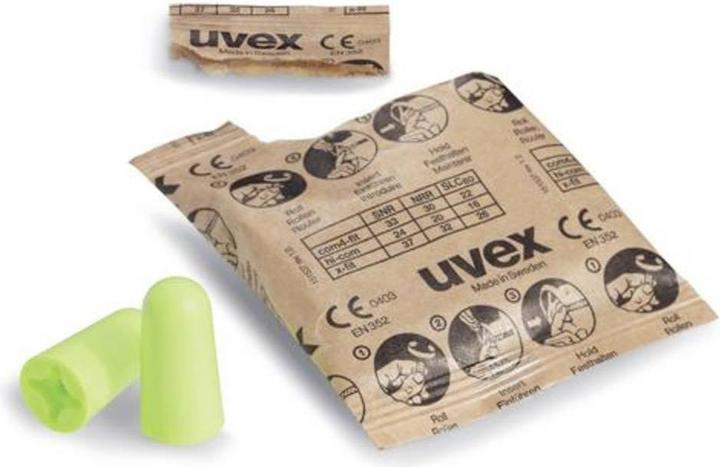 Produktbild Uvex Safety Gehörschutzstöpsel x fit, grün, SNR 37 dB, Grösse M (100 x)