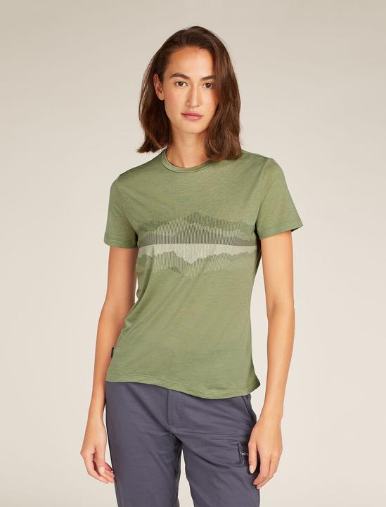 Actual product image Icebreaker Women Merino Blend Core SS Tee Cook Reflected (S)
