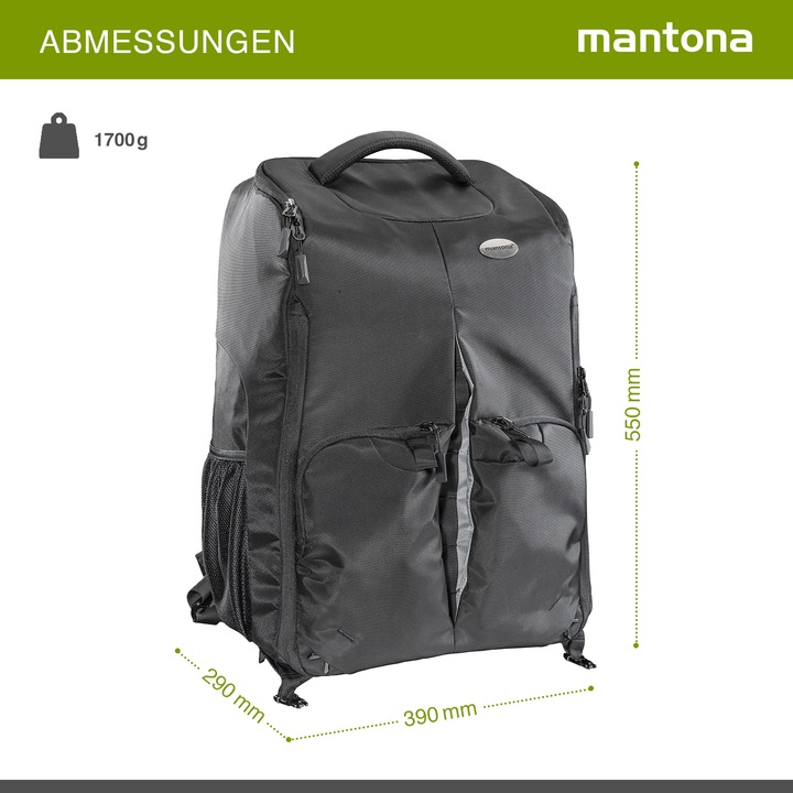 Produktbild mantona Drohnen Rucksack universal (Drohnen Rucksack)
