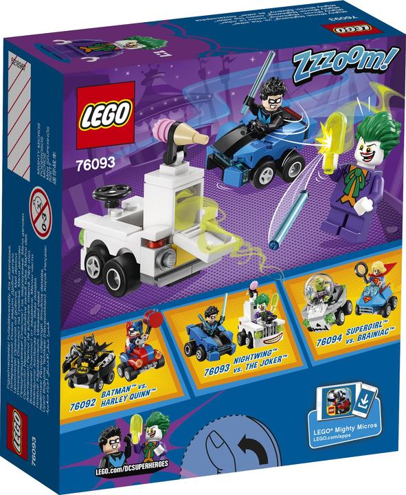 Actual product image LEGO Mighty Micros: Nightwing vs. The Joker (76093, LEGO DC)
