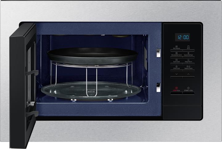 Produktbild Samsung MG20A7013CT/ET Mikrowellenherd Einbaumikrowelle mit Grill 20 L 850 W Edelstahl (20 l)