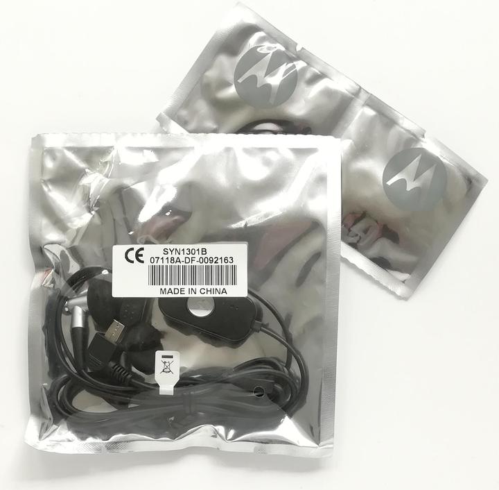Produktbild Motorola Stereo Headset SYN1301B, Mini USB, black, Bulk (Kabelgebunden)