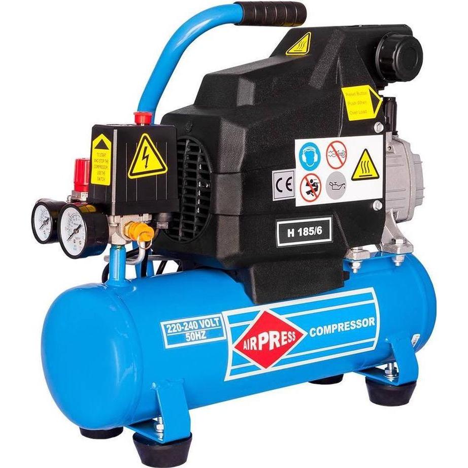 Airpress, Kompressor, Autokompressor H 185-6 1100 W (8 Bar, 6 l)