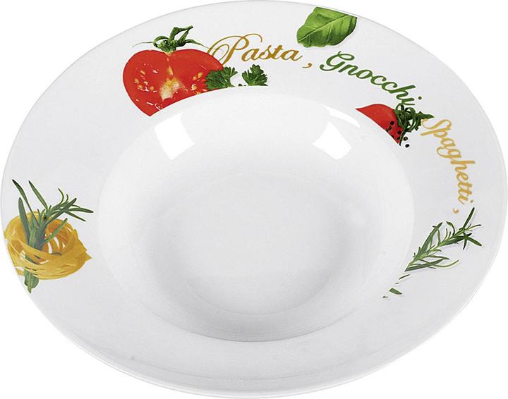 Wellco Pastateller Milano Porzellan Ø27cm assortiert (1x, 27 cm)