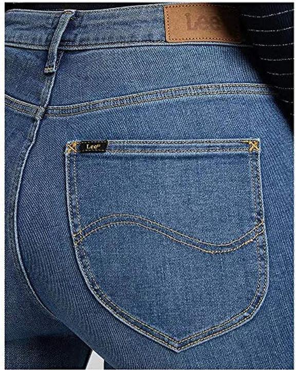 Actual product image Lee Breese Boot Jeans mid worn martha (W27/L31)