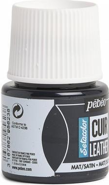Produktbild Pebeo SetaCuir Lederfarben (extremes Schwarz, 45 ml)