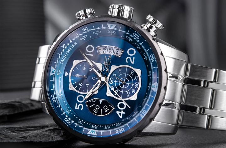 Produktbild Invicta Aviator 22970 Quartz Herenhorloge - 48mm (Chronograph, 48 mm)