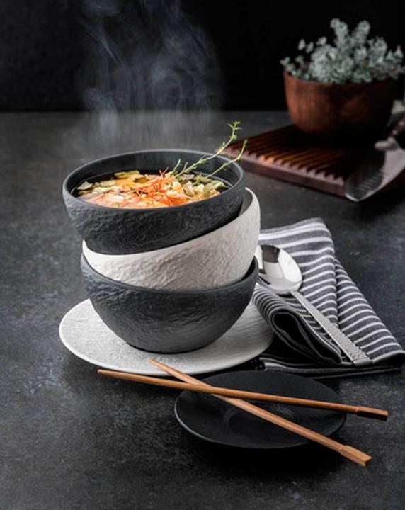 Actual product image Villeroy & Boch Manufacture Rock snack bowl (14.14 cm, 0.43 l, 4 x)