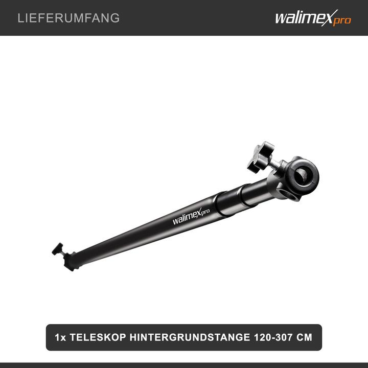 Image du produit Walimex Tige de fond de télescope (3 cm, 307 cm)