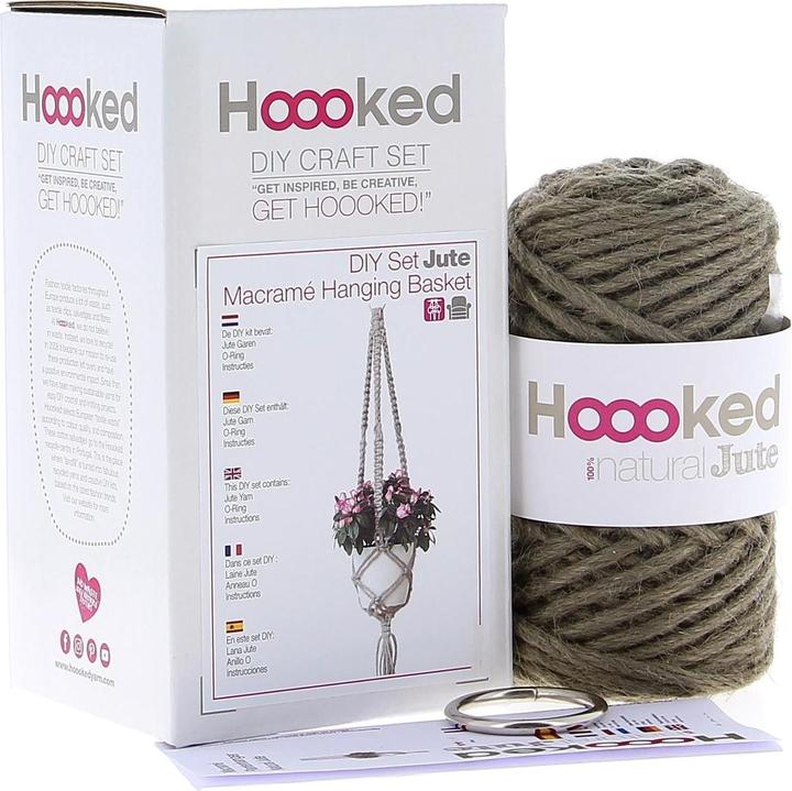 Produktbild Hoooked Makramee Blumenampel