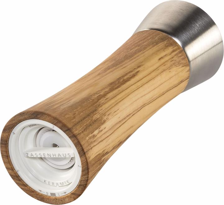 Produktbild Zassenhaus Salzmühle Augsburg Olivenholz, 18 cm (Pfeffer)