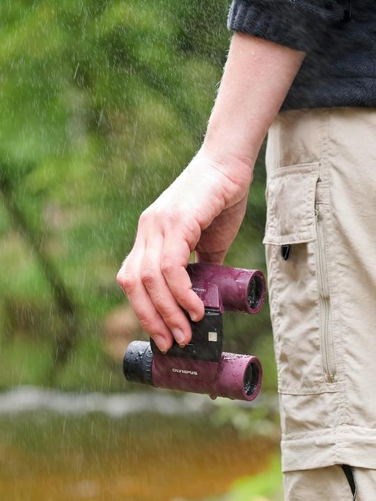 Actual product image Olympus OM System 8x25 WP II Deep Purple (8 x, 25 mm)