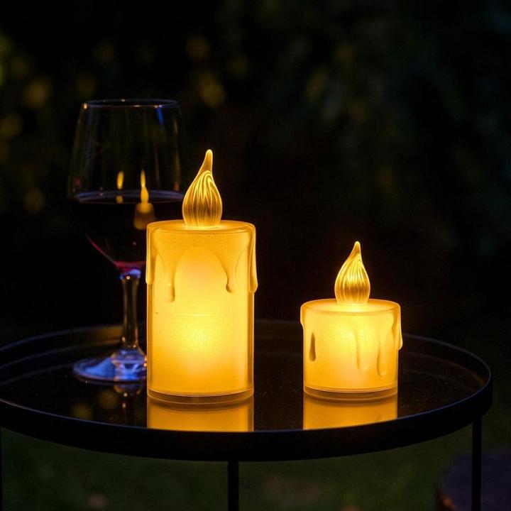 Productafbeelding LED Theelichtje Kaars 5 cm, Set van 24 (1x)