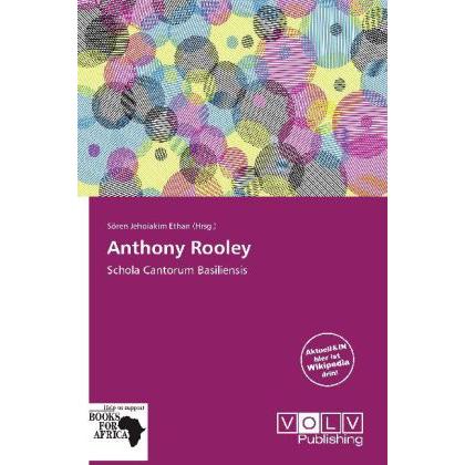 Anthony Rooley, Fachbücher