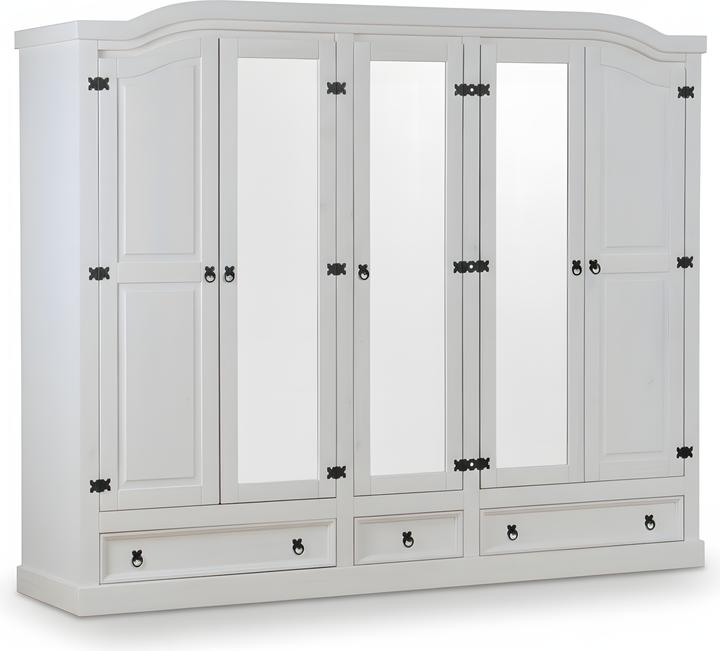 Produktbild Ebuy24 Kleiderschrank New Mexico (243 x 57 x 193 cm)