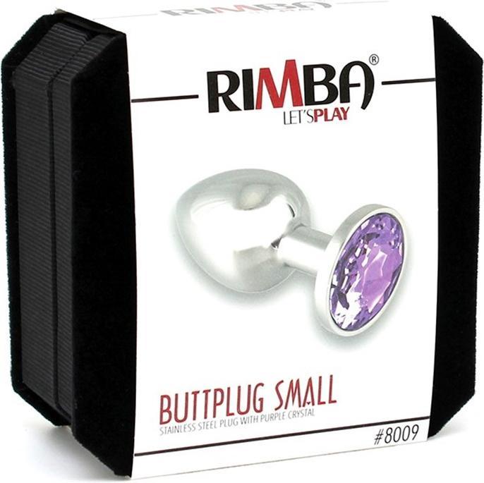 Image du produit Rimba Bouchon en acier inoxydable avec cristal (S)