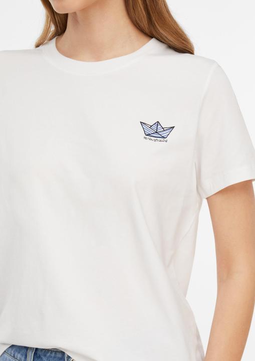 Produktbild Comma T-Shirt Basic Fit T-Shirt mit Artwork (48)