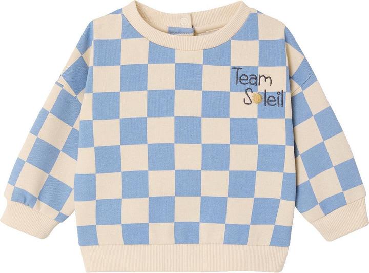 Produktbild Vertbaudet Baby Karo-Sweatshirt TEAM SOLEIL (68)