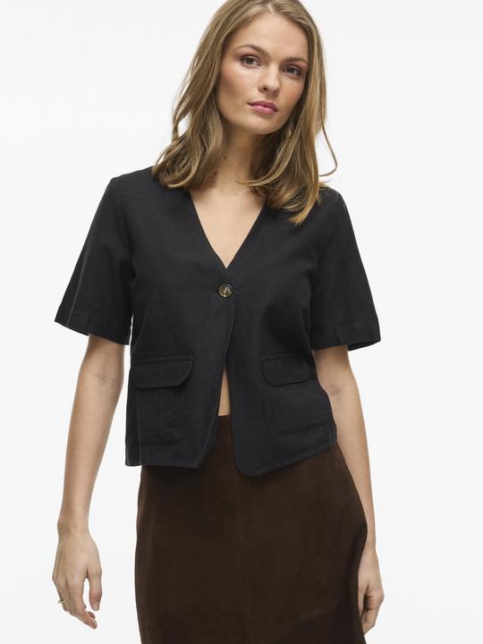 Immagine prodotto Vila V-Ausschnitt Oberteil mit kurzen Ärmeln (36)