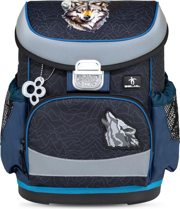 Immagine prodotto Belmil MINI FIT Schulrucksack-Set Wolves Pack (17 l)