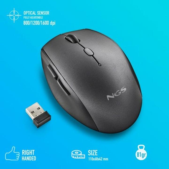 Image du produit NGS Souris Sans Fil Bee (Noir) (Sans fil)