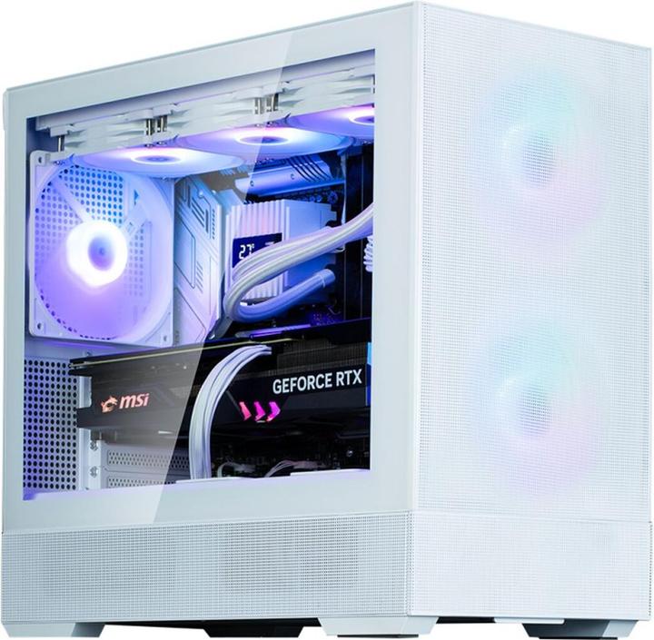 Produktbild Zalman P30 AIR White, ARGB Fan x3 (Mini-ITX, mATX)