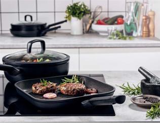 Produktbild BK Grillpan Easy Induction Keramische 26 x 26 cm (Grillpfanne, Aluminium)