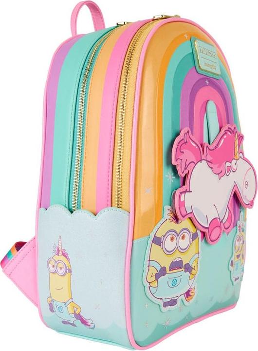 Actual product image Loungefly Minions Fluffy Unicorn backpack 30cm